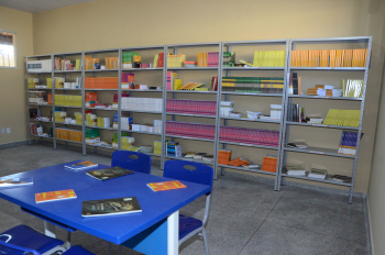 Foto: Escola Profª Isaura Baía, em Mocajuba, é a 72ª reconstruída pelo Governo do Pará | Fotógrafo: Rai Pontes