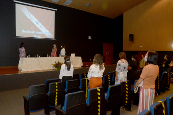 Foto: Políticas públicas são debatidas no Fórum Estadual dos Dirigentes Municipais de Educação | Fotógrafo: Rai Pontes