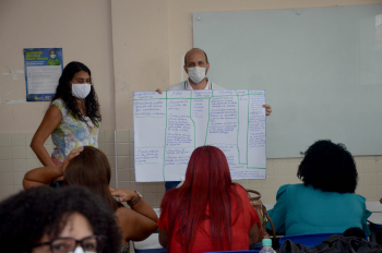 Foto: Seduc encerra etapa para implantação da nova estrutura curricular do ensino médio em Marabá | Fotógrafo: Rai Pontes