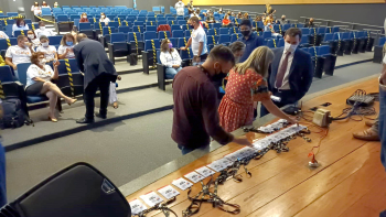 Foto: Políticas públicas são debatidas no Fórum Estadual dos Dirigentes Municipais de Educação | Fotógrafo: Rai Pontes
