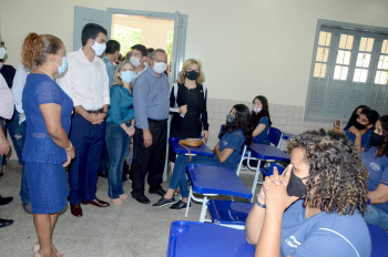Foto: Governo entrega Instituto Bom Pastor reestruturado e ampliado em Ananindeua | Fotógrafo: Rai Pontes