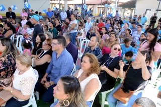 Foto: A afirmação ocorreu durante a reinauguração da Escola Estadual Ruth dos Santos Almeida, no conjunto Maguari, em Belém. Com investimento de mais de R$ 2.600 milhões financiados pelo Banco Interamericano de Desenvolvimento (Bid), a unidade de ensino foi beneficiada com obras de reforma e ampliação. Além das 13 salas de aula equipadas e refrigeradas, a reforma contemplou uma secretaria, arquivo, coordenação pedagógica, diretoria, sala dos professores e sala de leitura, além de outros espaços de convivência. | Fotógrafo: Rai Pontes