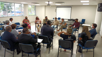 Foto: Políticas públicas são debatidas no Fórum Estadual dos Dirigentes Municipais de Educação | Fotógrafo: Rai Pontes