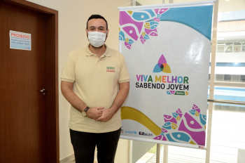 Foto: o representante do Instituto Peabiru, Edgar Barra, a proposta é garantir a preparação de todos os alunos.