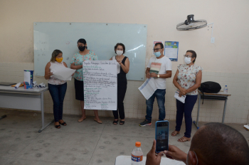 Foto: Seduc encerra etapa para implantação da nova estrutura curricular do ensino médio em Marabá | Fotógrafo: Rai Pontes