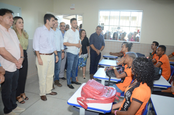 Foto: Governo muda realidade de 700 alunos com escola reconstruída e equipada em Anapu | Fotógrafo: Rai Pontes