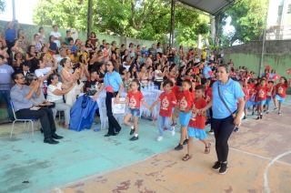 Foto: Escola Bento XV realiza I Jogos Escolares Internos rumo aos 50 anos | Fotógrafo: Eliseu Dias