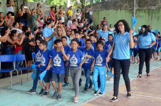 Foto: Escola Bento XV realiza I Jogos Escolares Internos rumo aos 50 anos | Fotógrafo: Eliseu Dias