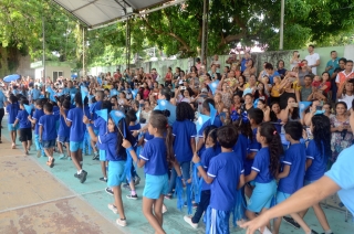 Foto: Escola Bento XV realiza I Jogos Escolares Internos rumo aos 50 anos | Fotógrafo: Eliseu Dias