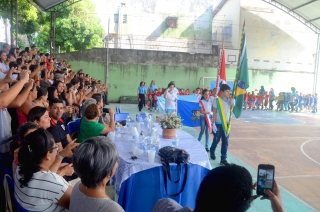 Foto: Escola Bento XV realiza I Jogos Escolares Internos rumo aos 50 anos | Fotógrafo: Eliseu Dias