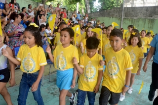 Foto: Escola Bento XV realiza I Jogos Escolares Internos rumo aos 50 anos | Fotógrafo: Eliseu Dias