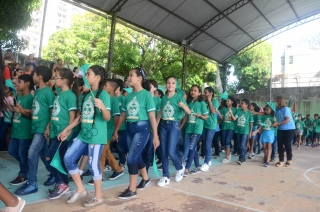 Foto: Escola Bento XV realiza I Jogos Escolares Internos rumo aos 50 anos | Fotógrafo: Eliseu Dias
