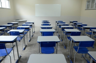 Foto: Sala de aula. | Fotógrafo: Foto Rai Pontes