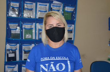Foto: A gestora da USE, Bernadete de Oliveira | Fotógrafo: Eliseu Dias