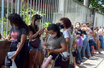 Foto: Primeiro domingo de provas do Enem | Fotógrafo: Eliseu Dias