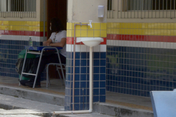 Foto: Primeiro domingo de provas do Enem | Fotógrafo: Eliseu Dias