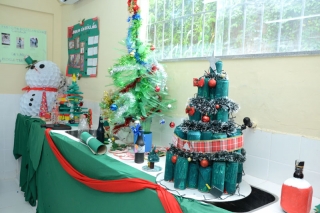 Foto: Exposição dos Trabalhos de Projeto de Robótica,Lixo Reciclável e Horta Escolar | Fotógrafo: Eliseu Dias