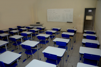 Foto: Escola Estadual Dr. Ulysses Guimarães completa 28 anos | Fotógrafo: Eliseu Dias