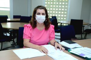 Foto: A coordenadora do Siebe, Silvia Cristina | Fotógrafo: Eliseu Dias