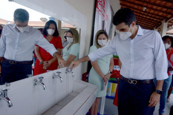 Foto: Governo do Pará entrega 57ª unidade de ensino reconstruída e ampliada à comunidade escolar | Fotógrafo: Eliseu Dias