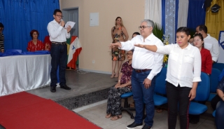 Foto: A solenidade de Colação de Grau da Eja, UEES Yolanda Martins e Silva. | Fotógrafo: Eliseu Dias