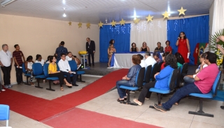 Foto: A solenidade de Colação de Grau da Eja, UEES Yolanda Martins e Silva. | Fotógrafo: Eliseu Dias