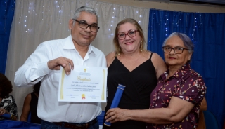 Foto: A solenidade de Colação de Grau da Eja, UEES Yolanda Martins e Silva. | Fotógrafo: Eliseu Dias