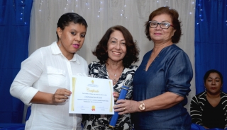 Foto: A solenidade de Colação de Grau da Eja, UEES Yolanda Martins e Silva. | Fotógrafo: Eliseu Dias