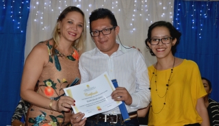 Foto: A solenidade de Colação de Grau da Eja, UEES Yolanda Martins e Silva. | Fotógrafo: Eliseu Dias