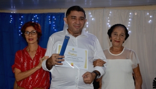 Foto: A solenidade de Colação de Grau da Eja, UEES Yolanda Martins e Silva. | Fotógrafo: Eliseu Dias
