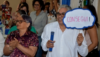 Foto: A solenidade de Colação de Grau da Eja, UEES Yolanda Martins e Silva. | Fotógrafo: Eliseu Dias