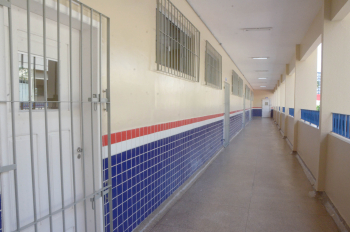 Foto: Governo entrega Escola Estadual Visconde de Souza Franco reconstruída | Fotógrafo: Eliseu Dias / Rai Pontes