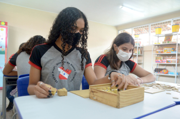 Foto: Governo entrega nova Escola Estadual Oneide de Souza Tavares, em Ananindeua | Fotógrafo: Eliseu Dias - Rai Pontes