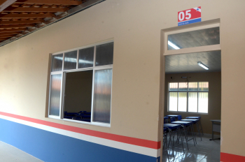 Foto: A Escola Estadual Paracuri II, no Distrito de Icoaraci, é a 68ª escola entregue pelo Estado | Fotógrafo: Eliseu Dias