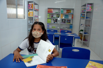 Foto: A Escola Estadual Paracuri II, no Distrito de Icoaraci, é a 68ª escola entregue pelo Estado | Fotógrafo: Eliseu Dias