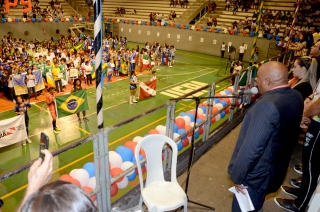 Foto: Os JEPs são um grande incentivo para que o aluno tenha na escola um ambiente muito mais oportunidades. A cada ano o nível dos atletas está mais alto, o que confere ao Pará grandes chances na etapa nacional”, comentou o coordenador do Núcleo de Esporte e Lazer (NEL) da Seduc, Fernando Silva. | Fotógrafo: Foto Rai Pontes