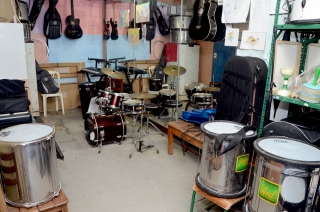 Foto: A Escola Estadual de Ensino Fundamental e Médio Eneida de Moraes localizada no bairro de Águas Lindas em Ananindeua, é diferenciada das demais no município e até mesmo da capital paraense não só pela grande estrutura, mas por possuir dentro da escola a musicalidade que começa desde o sexto ano | Fotógrafo: Rai Pontes