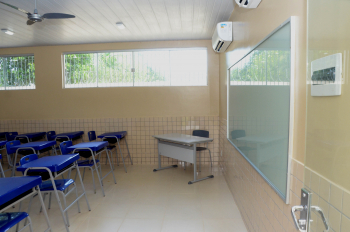 Foto: Inhangapi, na região nordeste paraense, ganha a 69ª escola reconstruída pelo Estado | Fotógrafo: Eliseu Dias