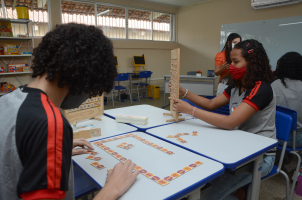 Foto: Governo entrega nova Escola Estadual Oneide de Souza Tavares, em Ananindeua | Fotógrafo: Eliseu Dias - Rai Pontes