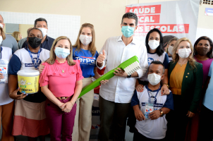 Foto: Governo entrega nova Escola Estadual Oneide de Souza Tavares, em Ananindeua | Fotógrafo: Eliseu Dias - Rai Pontes