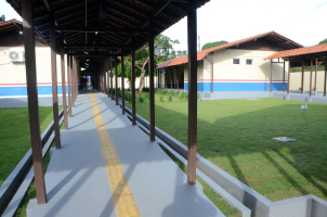 Foto: Governo reconstrói Escola em Vigia e beneficia diretamente 600 alunos | Fotógrafo: Eliseu Dias