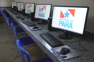 Foto: Governo reconstrói Escola em Vigia e beneficia diretamente 600 alunos | Fotógrafo: Eliseu Dias