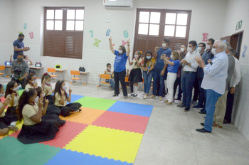 Foto: Inauguração da Creche Professor Orlando Bitar | Fotógrafo: Eliseu Dias