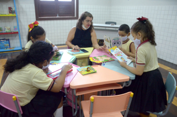 Foto: Inauguração da Creche Professor Orlando Bitar | Fotógrafo: Eliseu Dias