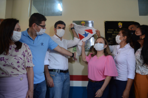 Foto: Governo reconstrói Escola em Vigia e beneficia diretamente 600 alunos | Fotógrafo: Eliseu Dias