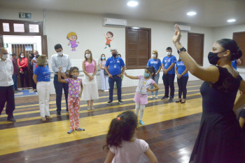 Foto: Inauguração da Creche Professor Orlando Bitar | Fotógrafo: Eliseu Dias