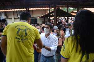 Foto: Governo reconstrói Escola em Vigia e beneficia diretamente 600 alunos | Fotógrafo: Eliseu Dias