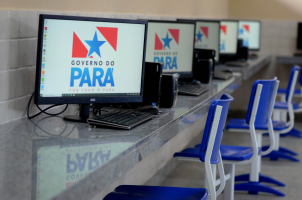 Foto: Mais de 700 alunos são beneficiados com entrega de nova Escola Estadual em Quatipuru | Fotógrafo: Eliseu Dias