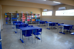 Foto: Mais de 700 alunos são beneficiados com entrega de nova Escola Estadual em Quatipuru | Fotógrafo: Eliseu Dias