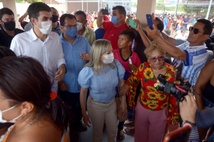 Foto: Mais de 700 alunos são beneficiados com entrega de nova Escola Estadual em Quatipuru | Fotógrafo: Eliseu Dias